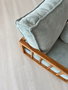 Atelier Del Sofa Silla Alada Azul